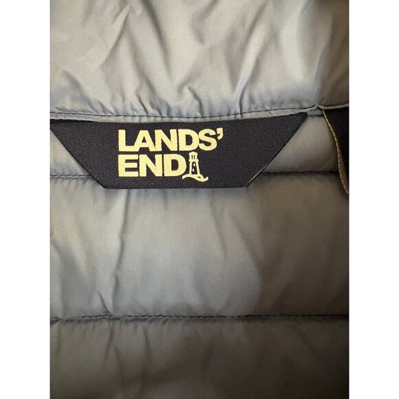 Lands End- Men's Wanderweight Packable Down Vest - Brand New - Picture 3 of 9